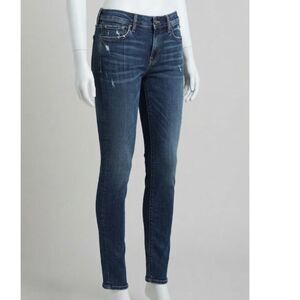7 For All Mankind Gwenevere Super Skinny Organic Cotton Jeans Size 28